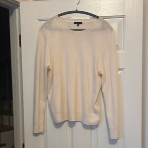 Quince Cream Cashmere Sweater